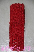 Повязка-стрейч ширина 4 см. цв. Красный (комплект 2 шт.)